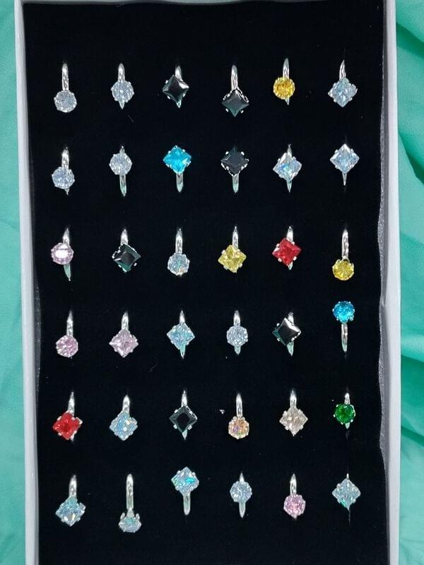 Angoothi ANGOOTHI FINGER RING IN AD STONE ASSORTED DESIGN FOR WOMEN AND GIRLS ...