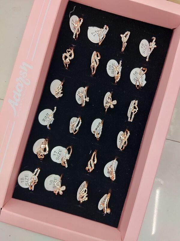 Angoothi ANGOOTHI FINGER RING WITH STONES FOR WOMEN AND GIRLS | Star Bangles