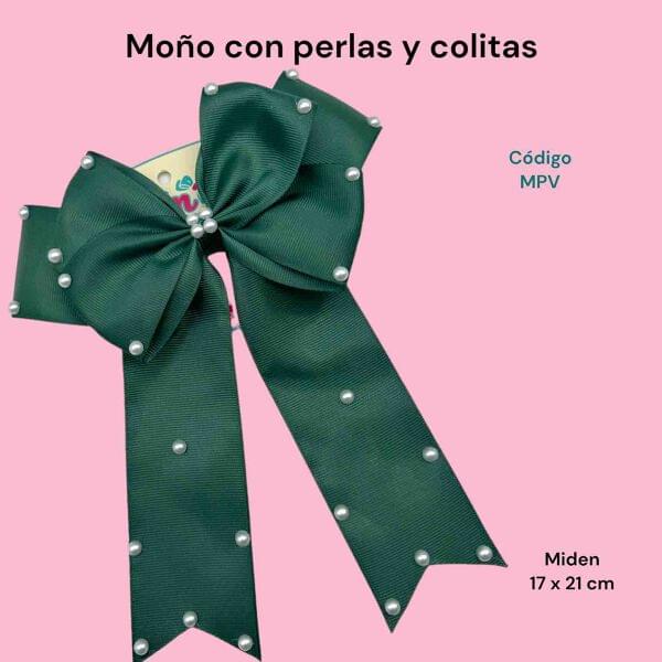 Moño con perlas | Nin Accesorios