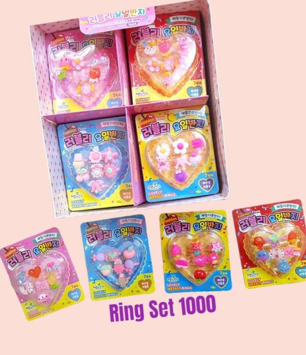 RING SET ZEE TOYS