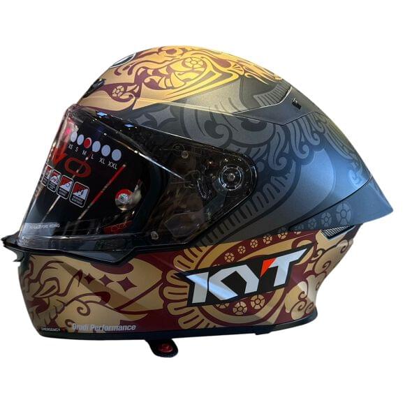 CASCO KYT INTEGRAL TT REVO ENEA INDONESIA 2023 MATT REPLICA Old