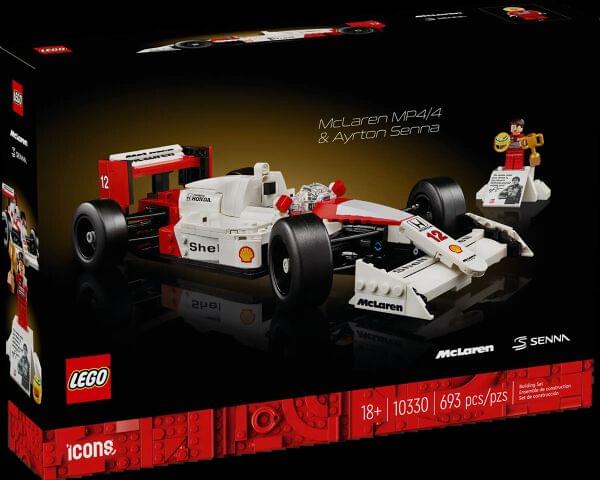 Lego McLaren MP4/4 & Ayrton Senna | Global Duty Free Haifa Port
