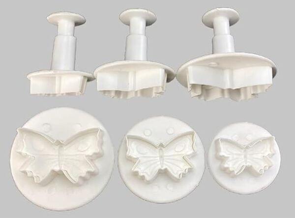 3 pcs Butterfly Cutter | Cake Decor India
