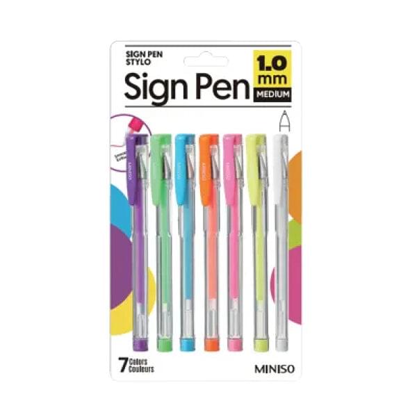 Sign Pen Mm Unicorn Stationery Sign-X Black Sign Gel Pen Gold