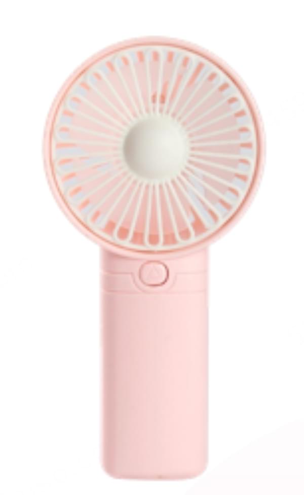 Solid Color Series Dry Battery Handheld Fan(Light Pink) | MINISO PV