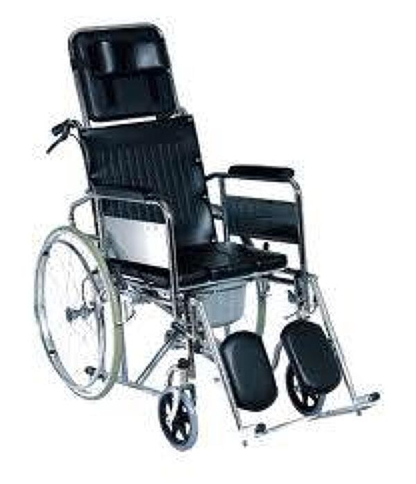 Freedom 60000 Reclining Wheelchair with Commode
