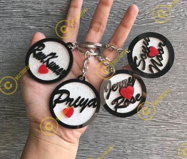 Acrylic Keychain Design Acrylic Name Keychain Holder Acrylic Name