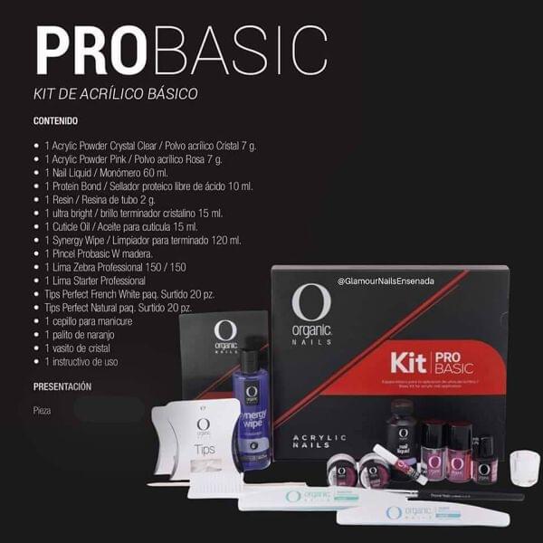 Kit Pro-Basic Organic | CR TIENDA DE UÑAS