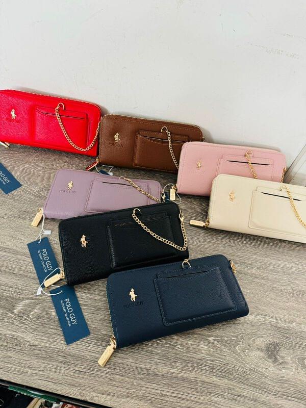 Long Beach Carteras Polo Mujer Monedero Original Cartera Polo Club