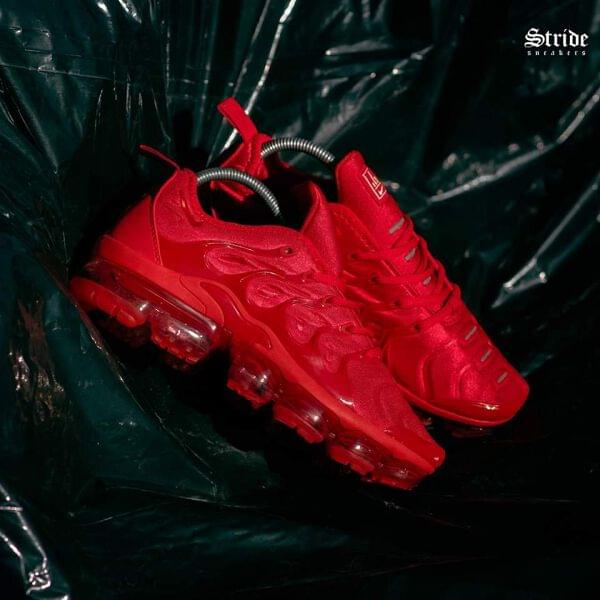 Triple Red Vapor Max Plus Rojas Calzado Para Hombre Nike Air