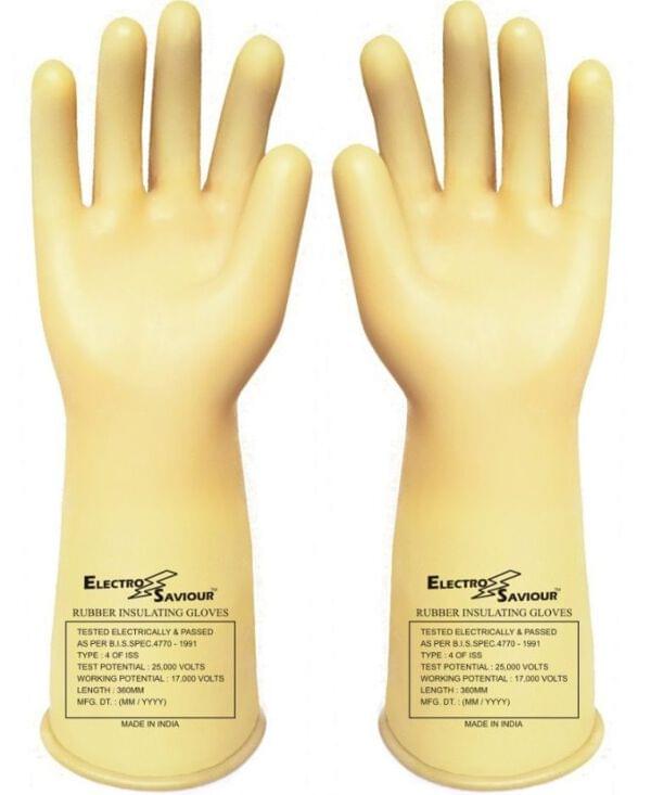 JAYCO ELECTRICAL HAND GLOVES TP 11 KV / WP 1100 Volts Expert