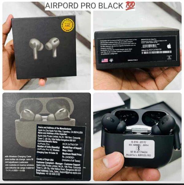 Apple Airpod pro black matte FAIRDEALMOBILES: Importer