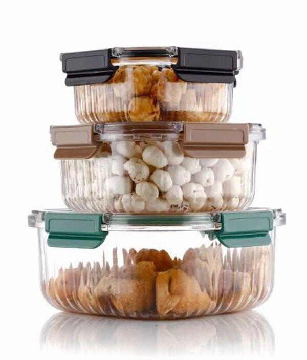 Premium Containers 3 Piece Premium Container Set (1500ml + 850ml + 450ml) | TwiiMart.in
