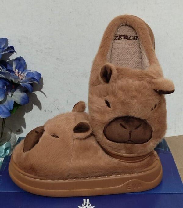 Pantuflas Peluche Pantubotas Por Mayor En Once Pantuflas Mujer