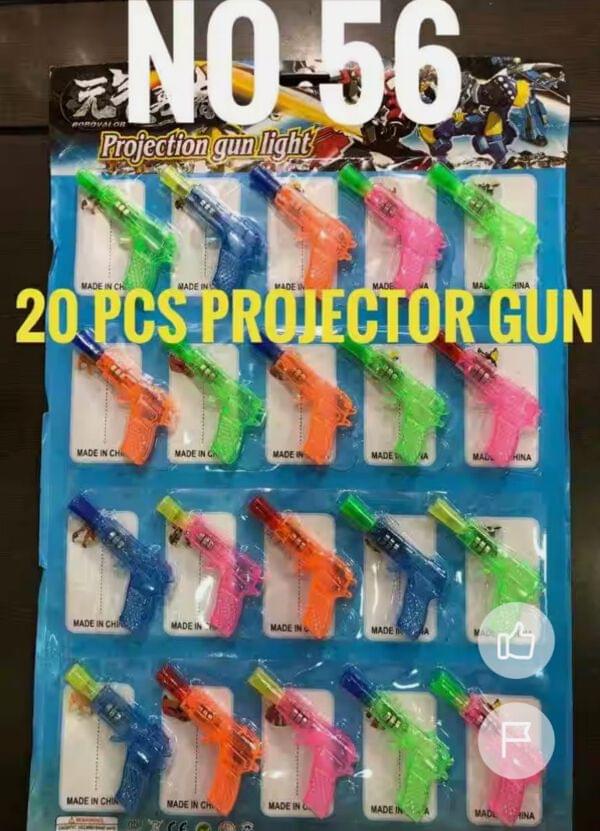 Projector Gun 20 Pcs Patta | Krishna Toys
