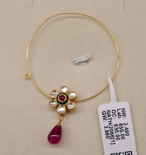 Gold Kundan Jodha Nath JAISHEEE JEWELLERS PVT LTD