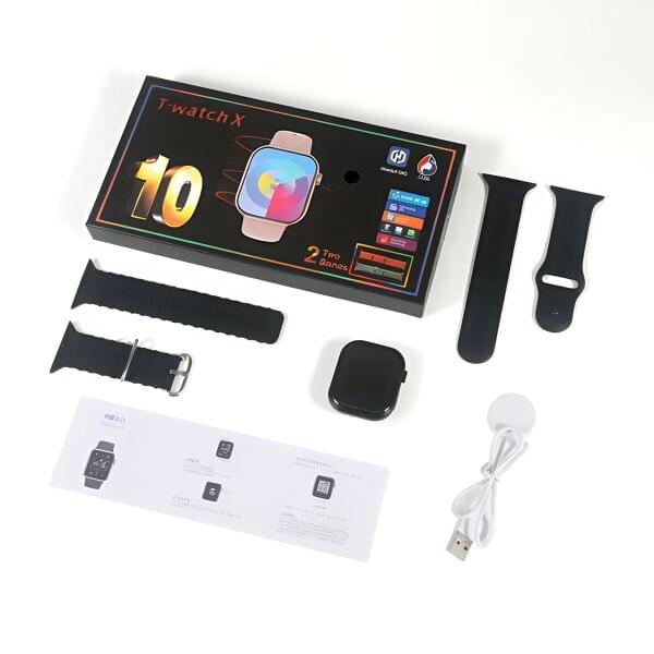 V Watch X Series 10 Smartwatch AMOLED Display | MATAJI