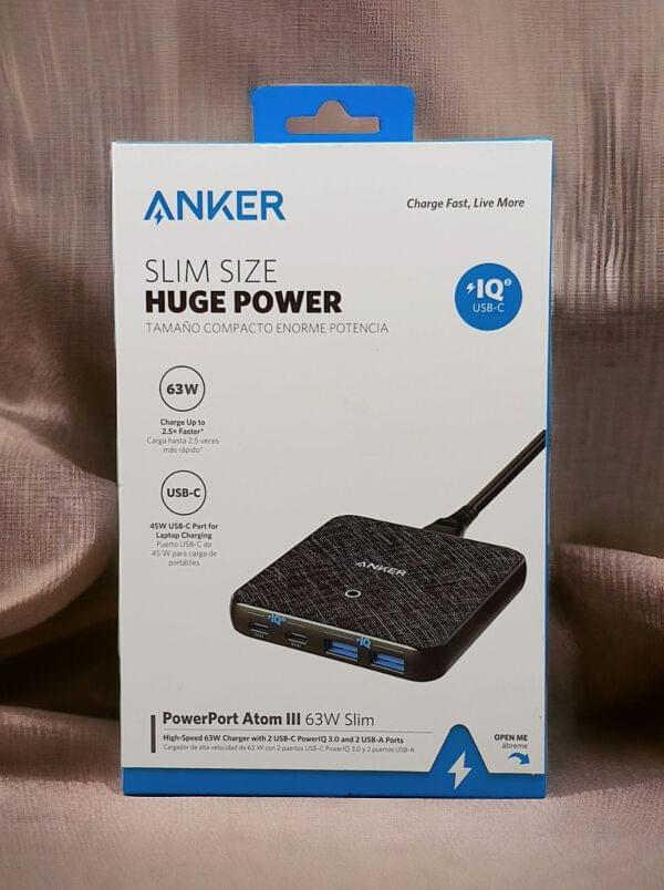 ANKER POWERPORT ATOM III 63W SLIM Gadgets Oman