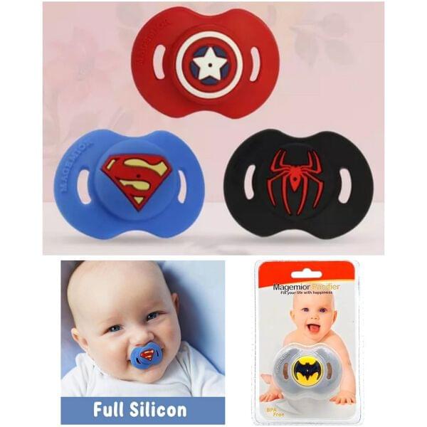 Batman Superman Pacifier C Super Hero Baby Pacifier Bargain Bin
