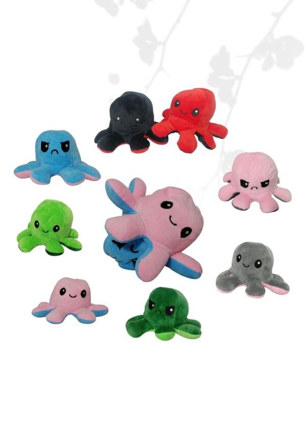 El Corte Ingles Pulpo Reversible Toy Reversibles De Peluche Pulpo