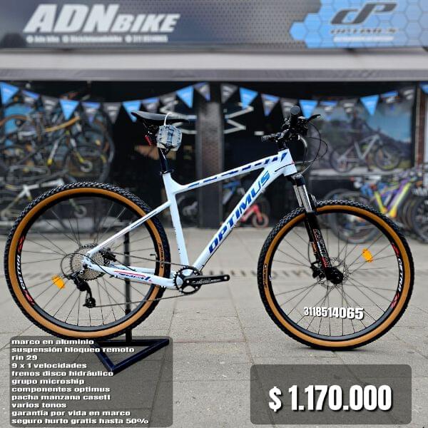 Bicicleta Optimus Tucana Rin 29 Bicicleta De MontaÃ±a Venta Bicicleta  Optimus Tucana Bici Mtb 29 Talla S Optimus Corvus