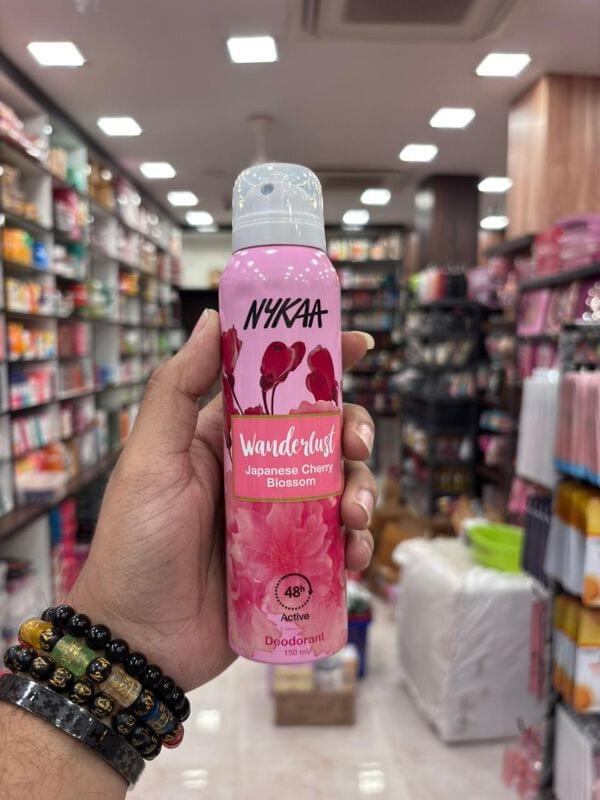 nykaa wanderlust japanese cherry blossom deodorant Makeup Store